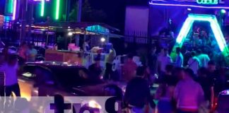 Foto: Se desata batalla campal en la Zona Hippos, Managua / TN8