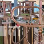 Instalan moderno sistema para oxígeno en el Hospital Nuevo Amanecer de Bilwi Foto: Modernización con el sistema de oxígeno en el Hospital Nuevo Amanecer, Bilwi / TN8