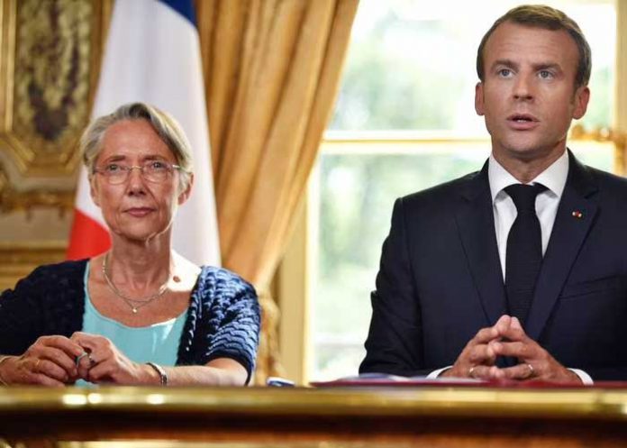borne-macron-1 Foto: Primera ministra de Francia, Borne, junto a Macron / GETTY