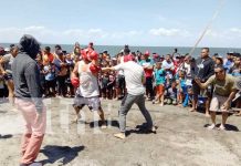 Una avalancha de turistas visitan la playa Santa Cruz en Ometepe Una avalancha de turistas visitan la playa Santa Cruz en Ometepe