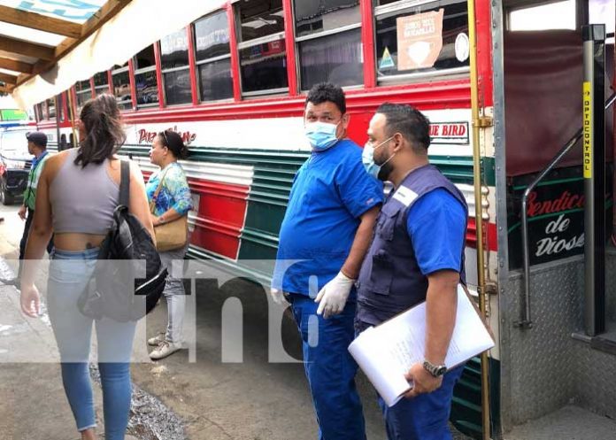 bustip-1 Foto: Anciano fallece dentro de un bus de la ruta Tipitapa-Managua / TN8