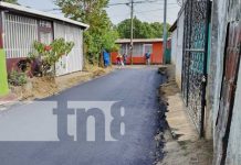 Calles para el Pueblo a cambiar el rostro de 105 barrios de Managua Foto: Nuevas calles para barrios de Managua / TN8