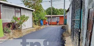Foto: Nuevas calles para barrios de Managua / TN8