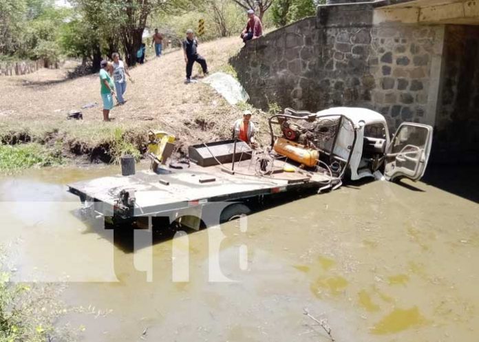 Foto: Accidente con camión en Potosí, Rivas / TN8