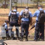 Carambola de motorizados en Managua deja a joven en estado crítico Foto: Accidente aparatoso con policías en Managua / TN8