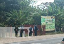 Foto: Investigación de la Policía Nacional en San Marcos, Carazo, por un homicidio / TN8