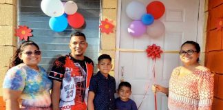 Para una vida mejor, Programa Bismarck Martínez entrega Viviendas a familias de Chichigalpa