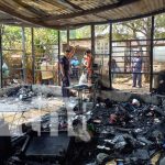 Foto: Incendio reduce a cenizas una vivienda en Managua / TN8