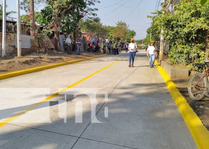 ciuda-1 Foto: Nuevas calles en el barrio Hilario Sánchez, en Ciudad Sandino / TN8