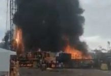 Al menos cinco heridas dejó una explosión en pozo petrolero en Colombia Al menos cinco heridas dejó una explosión en pozo petrolero en Colombia