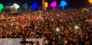 Pueblo Cristiano se desbordó en noche de avivamiento y adoración en Plaza La Fe