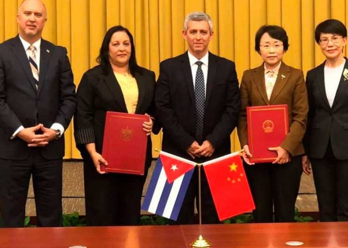 Gobiernos de China y Cuba firmaron un convenio sobre ciberseguridad
