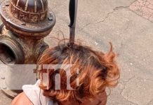 Foto: Agresión con cuchillo a un hombre en Managua / TN8