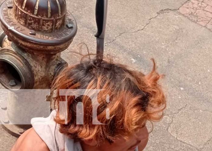 Foto: Agresión con cuchillo a un hombre en Managua / TN8
