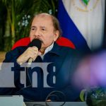 Foto: Presidente Daniel Ortega en acto por el Día Nacional de la Paz en Nicaragua / TN8