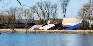 Al menos dos heridos dejó el descarrilamiento de tren en Mississippi