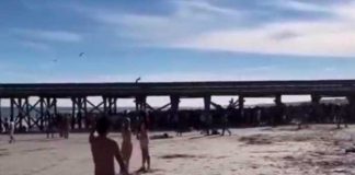 A plena luz del día balacera en playa de Carolina del sur dejó seis heridos
