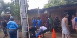 Hombre vivo de milagro en el Reparto Schick