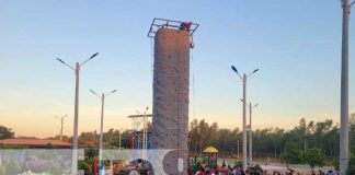 Foto: Escalador de 9 metros es inaugurado en Chichigalpa / TN8