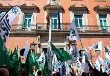 Trabajadores de la Administración de Justicia en España reclaman mejoras salariales Trabajadores de la Administración de Justicia en España reclaman mejoras salariales