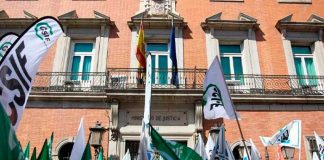 Trabajadores de la Administración de Justicia en España reclaman mejoras salariales
