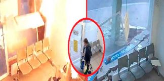 ¡No estaba en la raya!: Se salvó por segundos de una explosión letal en España