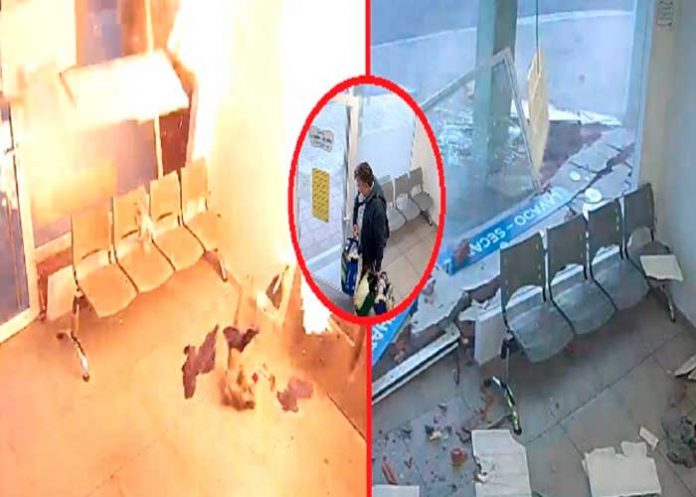 españa3 ¡No estaba en la raya!: Se salvó por segundos de una explosión letal en España