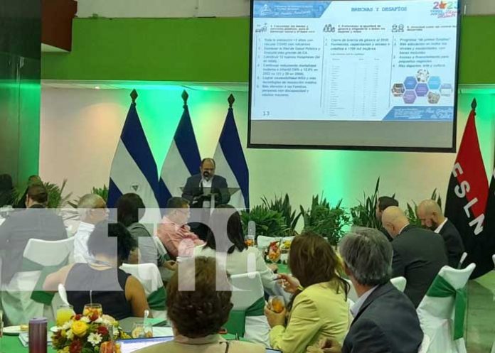 Foto: Encuentro entre Nicaragua y el Fondo para el Medio Ambiente Mundial / TN8