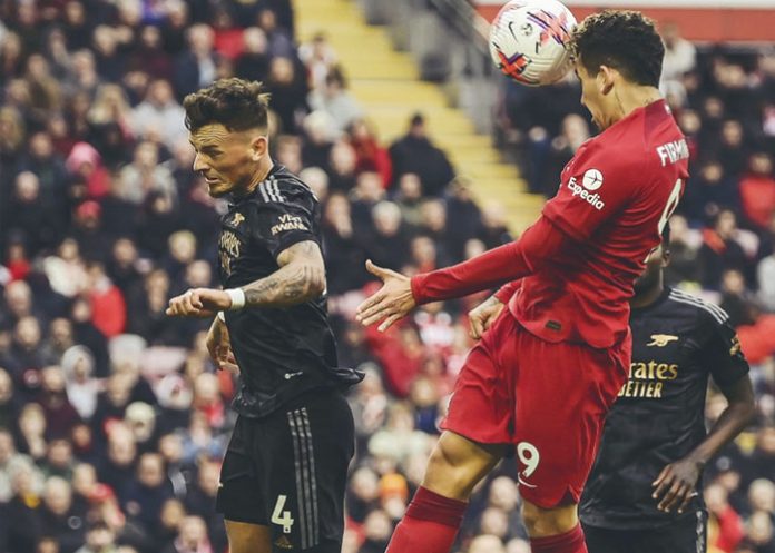 Jornada de la Premier League Liverpool y Arsenal empatan