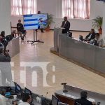 Gobierno de Nicaragua presenta informe de gestión anual 2022 en la Asamblea Foto: Presentación del informe de gestión anual 2022 del Gobierno de Nicaragua / TN8