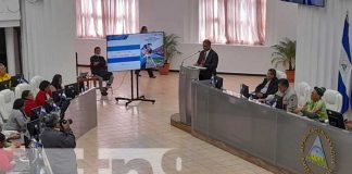 Foto: Presentación del informe de gestión anual 2022 del Gobierno de Nicaragua / TN8