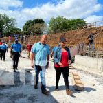 ALMA ejecuta la primera etapa de drenaje pluvial en el cause de las Américas 4 Revestimiento de cauce en el sector de las Américas 4