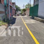 Barrio Hugo Chávez en Managua sigue desarrollándose con calles nuevas Foto: Nuevas calles en el barrio Hugo Chávez, en Managua / TN8