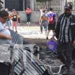 Voraz incendio arrasó todo en una vivienda en Estelí Foto: Incendio arrasa con una vivienda en Estelí / TN8