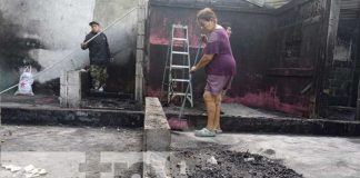 Foto: Familias que perdieron todo por el voraz incendio en Las Américas III, Managua, surgen de las cenizas / TN8