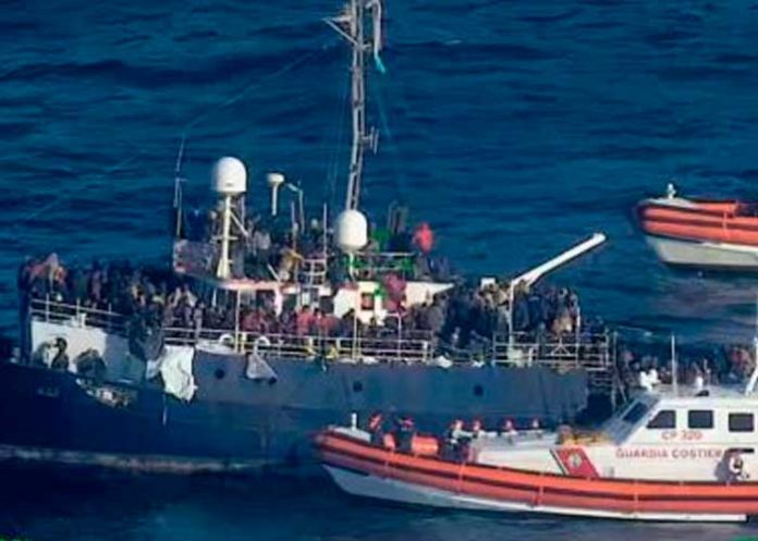 italia3 Decretan estado de emergencia en Italia por el arribo masivo de migrantes