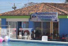 Foto: Ambiente recreativa en la zona acuática del puerto lacustre en San Jorge, Rivas / TN8