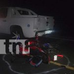 No guardar la distancia, cobra la vida de un motorizado en La Paz Centro