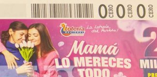 Foto: Anuncio de sorteo por el Día de las Madres en la Lotería Nacional / TN8