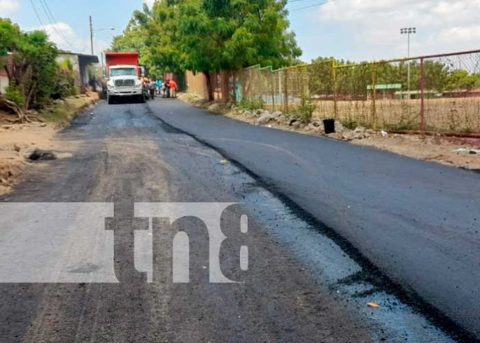 Alcaldía de Managua supervisa avance de proyecto vial en el Germán Pomares