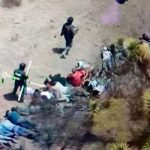 Rescatan a 35 migrantes secuestrados en una zona desértica de México