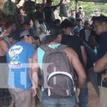 Arduo trabajo para rescatar a un minero en Santo Domingo, Chontales Foto: Minero soterrado en Santo Domingo, Chontales / TN8