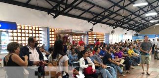 Foto: Atención en las oficinas de Migración de Nicaragua / TN8