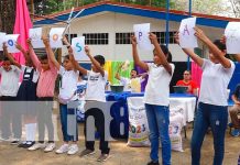 Comunidad educativa en Madriz recibe segunda entrega de la merienda escolar