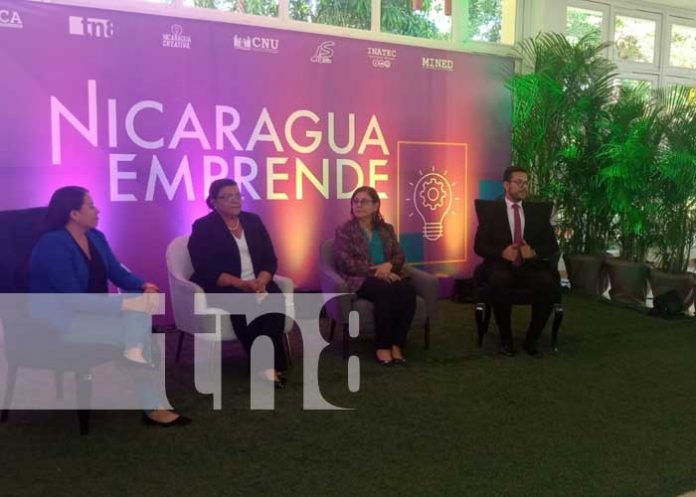 Foto: Anuncios de novedades con Nicaragua Emprende / TN8