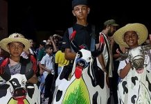 Realizan la tradicional entrada de la música en San Marcos Realizan la tradicional entrada de la música en San Marcos