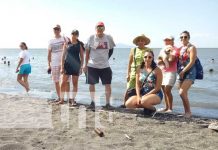 ¡Una Semana Santa exitosa! Afirmación de empresarios turísticos en Ometepe Foto: Afluencia de turistas en Ometepe / TN8