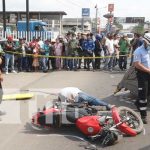 A lo Destino Final: Muere motorizado por extraño accidente en Estelí Foto: Motociclista fallece al caerle una pieza de una pala mecánica en Estelí / TN8