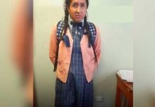 Viejo ‘moclín’ se vistió de alumna para grabar a niñas en una escuela de Perú Viejo 'moclín' se vistió de alumna para grabar a niñas en una escuela de Perú