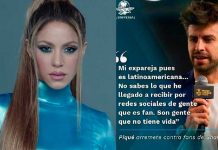 Defensa contundente de Shakira a sus fans 